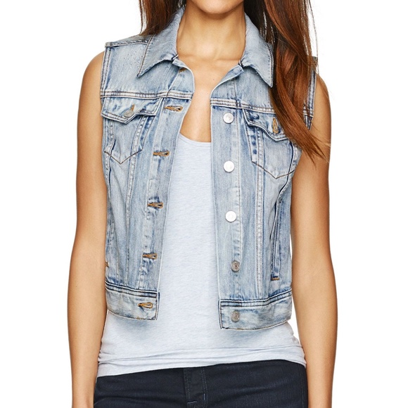 Aritzia Talula Denim Vest | Poshmark